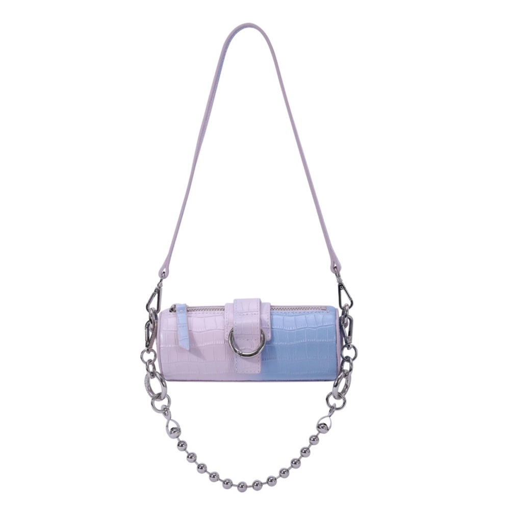 Private policy Ny MINI BARREL BAG - LILAC DIPDYE